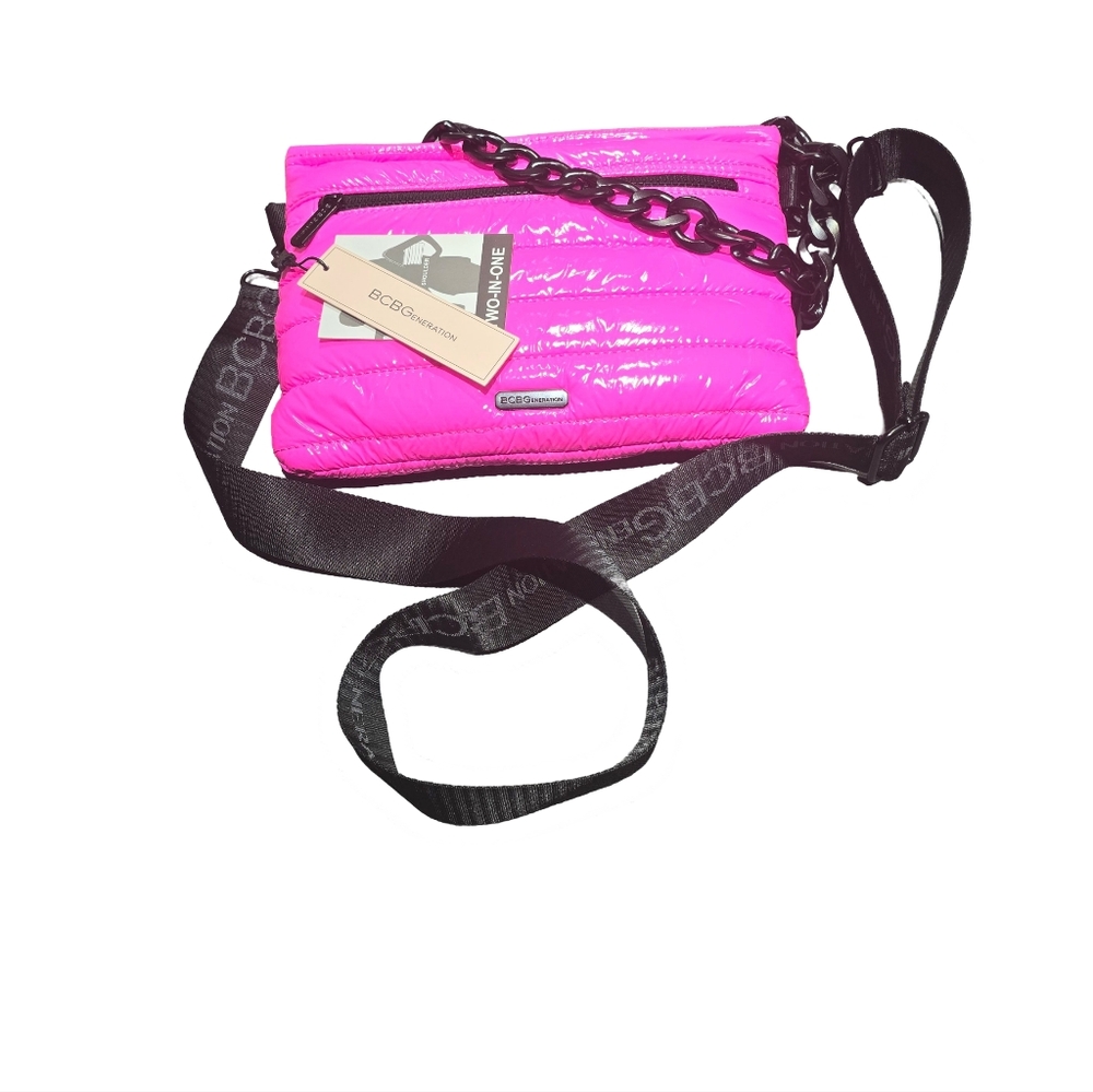 BCBG NEW Crossbody Bright Pink Bag